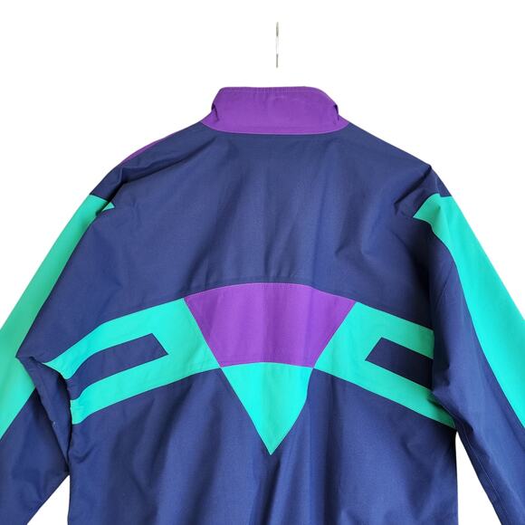 Tourney Womens Vintage Retro Gore Tex Waterproof Jacket Size Medium Golf Track - Picture 5 of 12